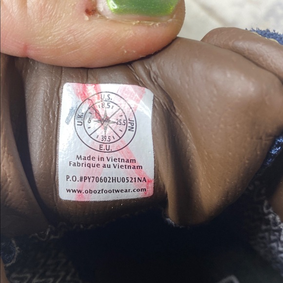 Oboz Sapphire Mid Hiking Boots - Picture 5 of 7